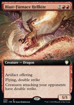 Blast-Furnace Hellkite⁣ - Commander: The Brothers' War: Extras⁣ (Rare)⁣ [59]
