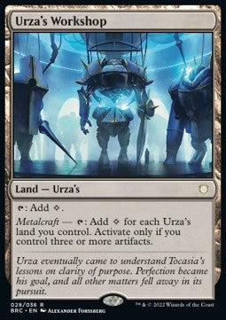 Urza's Workshop (V.1)⁣ - Commander: The Brothers' War: Extras⁣ (Rare)⁣ [28]