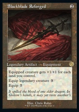Blackblade Reforged (V.1)⁣ - Retro Frame Artifacts⁣ (Rare)⁣ [6]