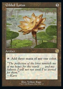 Gilded Lotus (V.1)⁣ - Retro Frame Artifacts⁣ (Rare)⁣ [17]