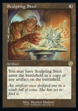 Sculpting Steel (V.1)⁣ - Retro Frame Artifacts⁣ (Rare)⁣ [50]