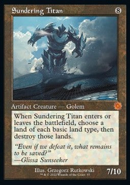 Sundering Titan (V.1)⁣ - Retro Frame Artifacts⁣ (Mythic)⁣ [57]