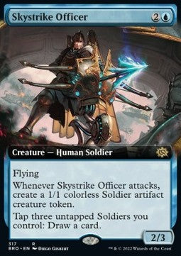 Skystrike Officer⁣ - The Brothers' War: Extras⁣ (Rare)⁣ [317]