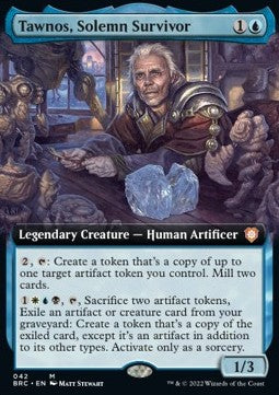 Tawnos, Solemn Survivor⁣ - Commander: The Brothers' War: Extras⁣ (Mythic)⁣ [42]