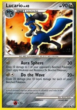Lucario Lv.42⁣ - Platinum⁣ (Promo)⁣ [53]