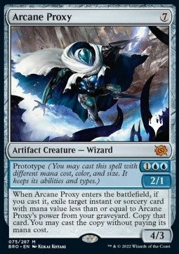 Arcane Proxy (V.2) - The Brothers' War: Promos (Mythic) [PBRO-75]