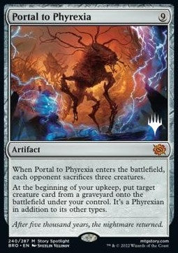 Portal to Phyrexia (V.2)⁣ - The Brothers' War: Promos⁣ (Mythic)⁣ [240]