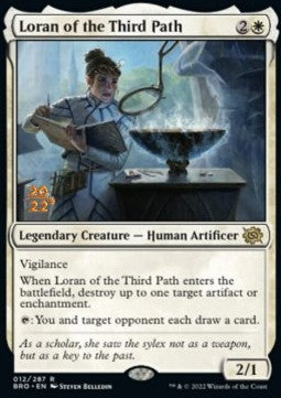 Loran of the Third Path (V.1)⁣ - The Brothers' War: Promos⁣ (Rare)⁣ [12]