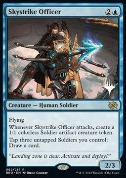 Skystrike Officer (V.2)⁣ - The Brothers' War: Promos⁣ (Rare)⁣ [62]