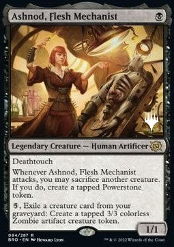 Ashnod, Flesh Mechanist (V.2)⁣ - The Brothers' War: Promos⁣ (Rare)⁣ [84]