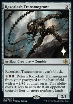 Razorlash Transmogrant (V.2)⁣ - The Brothers' War: Promos⁣ (Rare)⁣ [122]