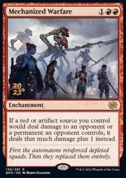 Mechanized Warfare (V.1)⁣ - The Brothers' War: Promos⁣ (Rare)⁣ [139]