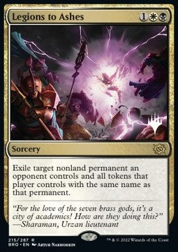 Legions to Ashes (V.2)⁣ - The Brothers' War: Promos⁣ (Rare)⁣ [215]