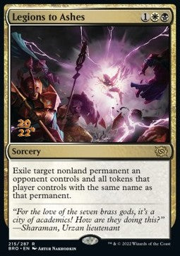 Legions to Ashes (V.1)⁣ - The Brothers' War: Promos⁣ (Rare)⁣ [215]