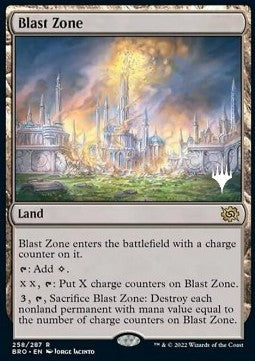 Blast Zone (V.2)⁣ - The Brothers' War: Promos⁣ (Rare)⁣ [258]