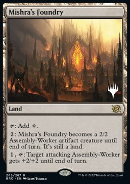 Mishra's Foundry (V.2)⁣ - The Brothers' War: Promos⁣ (Rare)⁣ [265]