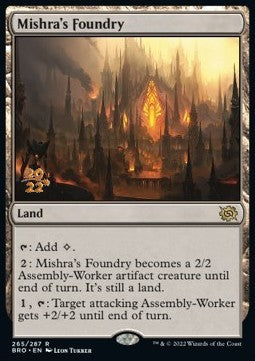 Mishra's Foundry (V.1)⁣ - The Brothers' War: Promos⁣ (Rare)⁣ [265]