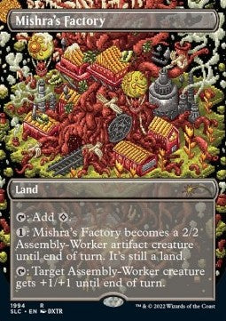 Mishra's Factory⁣ - Secret Lair Drop Series: 30th Anniversary Countdown Kit⁣ (Rare)⁣ [1994]