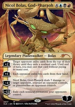 Nicol Bolas, God-Pharaoh⁣ - Secret Lair Drop Series: 30th Anniversary Countdown Kit⁣ (Mythic)⁣ [2017]