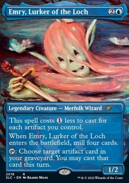 Emry, Lurker of the Loch⁣ - Secret Lair Drop Series: 30th Anniversary Countdown Kit⁣ (Rare)⁣ [2019]