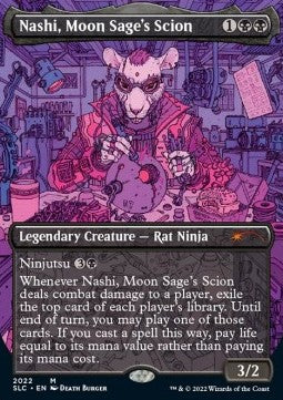 Nashi, Moon Sage's Scion⁣ - Secret Lair Drop Series: 30th Anniversary Countdown Kit⁣ (Mythic)⁣ [2022]