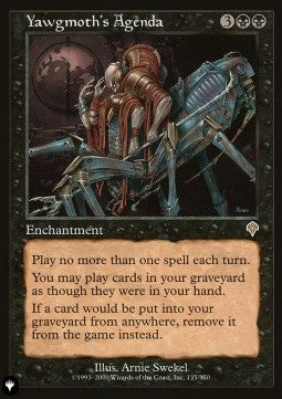 Yawgmoth's Agenda⁣ - The List⁣ (Rare)⁣ [135]