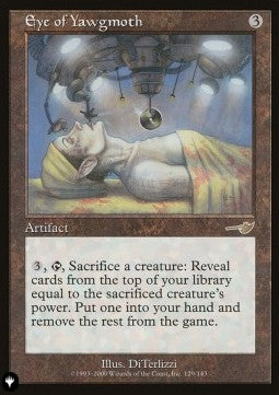 Eye of Yawgmoth⁣ - The List⁣ (Rare)⁣ [129]