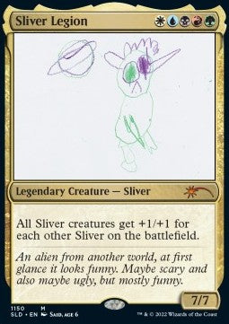 Sliver Legion (V.2)⁣ - Secret Lair Drop Series: Extra Life 2022⁣ (Mythic)⁣ [1150]