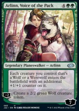 Arlinn, Voice of the Pack⁣ - Jumpstart 2022⁣ (Uncommon)⁣ [85]