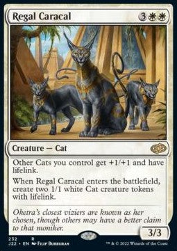 Regal Caracal⁣ - Jumpstart 2022⁣ (Rare)⁣ [232]