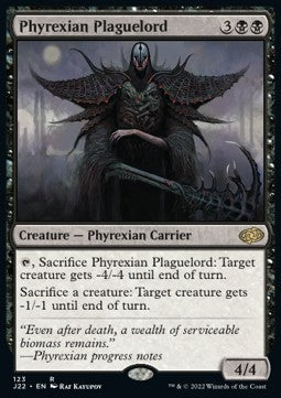 Phyrexian Plaguelord⁣ - Jumpstart 2022⁣ (Rare)⁣ [123]