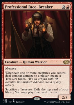 Professional Face-Breaker⁣ - Jumpstart 2022⁣ (Rare)⁣ [581]