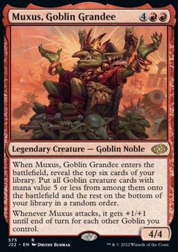 Muxus, Goblin Grandee⁣ - Jumpstart 2022⁣ (Rare)⁣ [575]