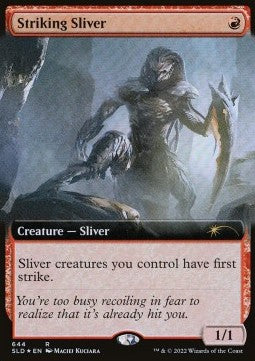 Striking Sliver⁣ - Secret Lair Drop Series⁣ (Rare)⁣ [644]