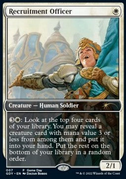Recruitment Officer⁣ - Game Day Promos⁣ (Rare)⁣ [7]