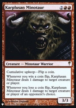 Karplusan Minotaur⁣ - Secret Lair Drop Series: Secretversary 2021⁣ (Common)⁣ [86]