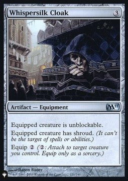 Whispersilk Cloak⁣ - Secret Lair Drop Series: Secretversary 2021⁣ (Uncommon)⁣ [221]