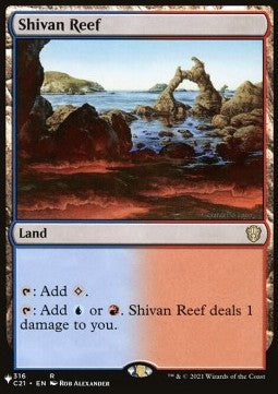 Shivan Reef⁣ - Secret Lair Drop Series: Secretversary 2021⁣ (Rare)⁣ [316]