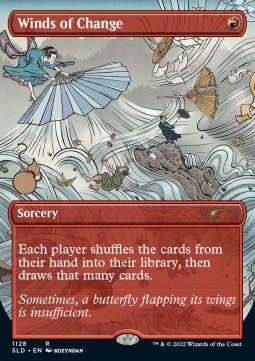 Winds of Change⁣ - Secret Lair Drop Series: December Superdrop 2022⁣ (Rare)⁣ [1128]