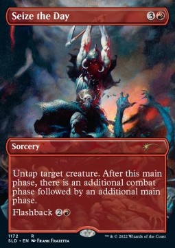 Seize the Day⁣ - Secret Lair Drop Series: December Superdrop 2022⁣ (Rare)⁣ [1172]