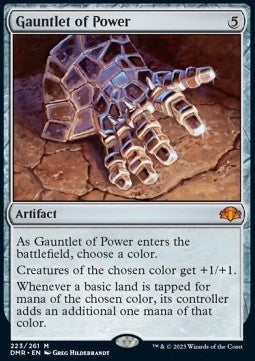 Gauntlet of Power⁣ - Dominaria Remastered⁣ (Mythic)⁣ [223]
