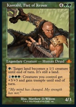 Kamahl, Fist of Krosa⁣ - Dominaria Remastered: Extras⁣ (Mythic)⁣ [344]