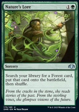 Nature's Lore⁣ - Dominaria Remastered⁣ (Uncommon)⁣ [170]