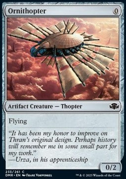 Ornithopter⁣ - Dominaria Remastered⁣ (Common)⁣ [233]
