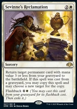 Sevinne's Reclamation⁣ - Dominaria Remastered⁣ (Rare)⁣ [27]