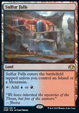 Sulfur Falls⁣ - Dominaria Remastered⁣ (Rare)⁣ [258]