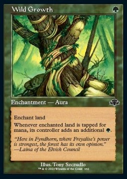 Wild Growth⁣ - Dominaria Remastered: Extras⁣ (Common)⁣ [352]