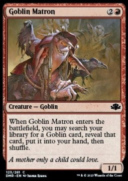 Goblin Matron⁣ - Dominaria Remastered⁣ (Common)⁣ [123]