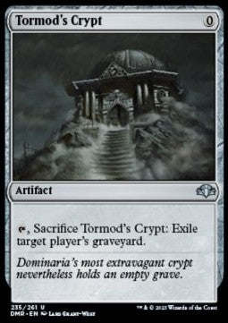 Tormod's Crypt⁣ - Dominaria Remastered⁣ (Uncommon)⁣ [235]