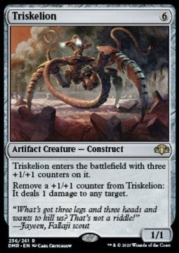 Triskelion⁣ - Dominaria Remastered⁣ (Rare)⁣ [236]